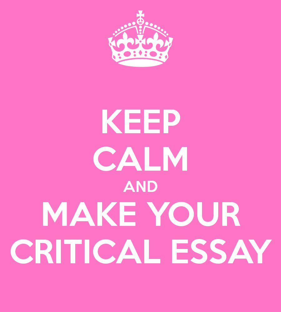 Scientific critique essay